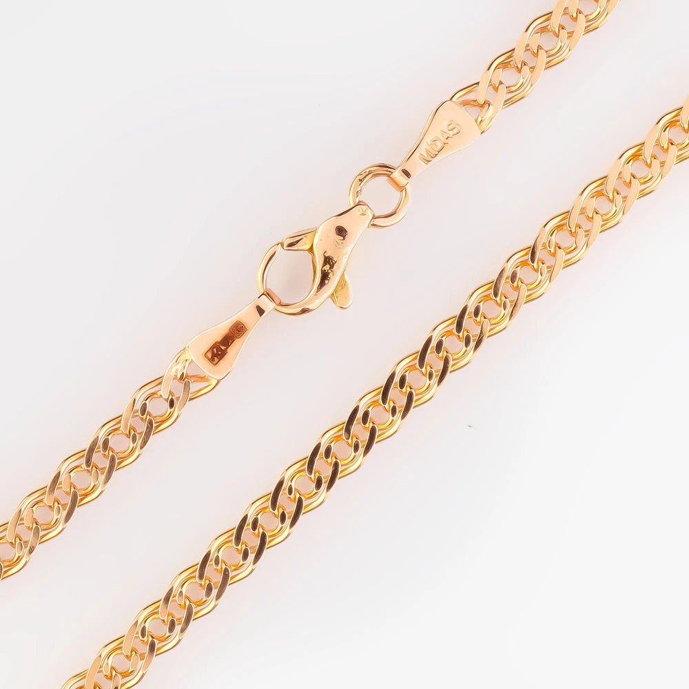 Браслет из красного золота 585 пробы