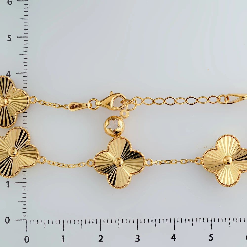 Браслет из желтого золота 585 пробы