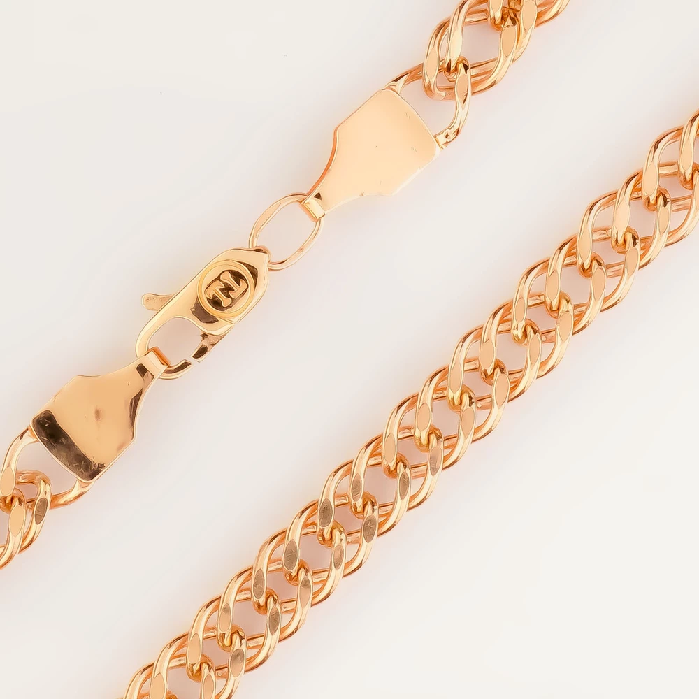 Браслет из красного золота 585 пробы