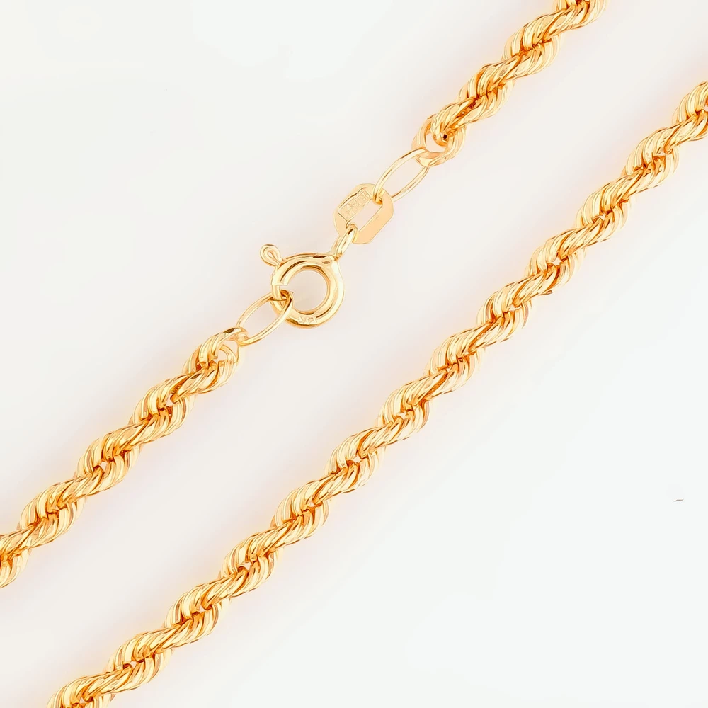 Браслет из красного золота 585 пробы