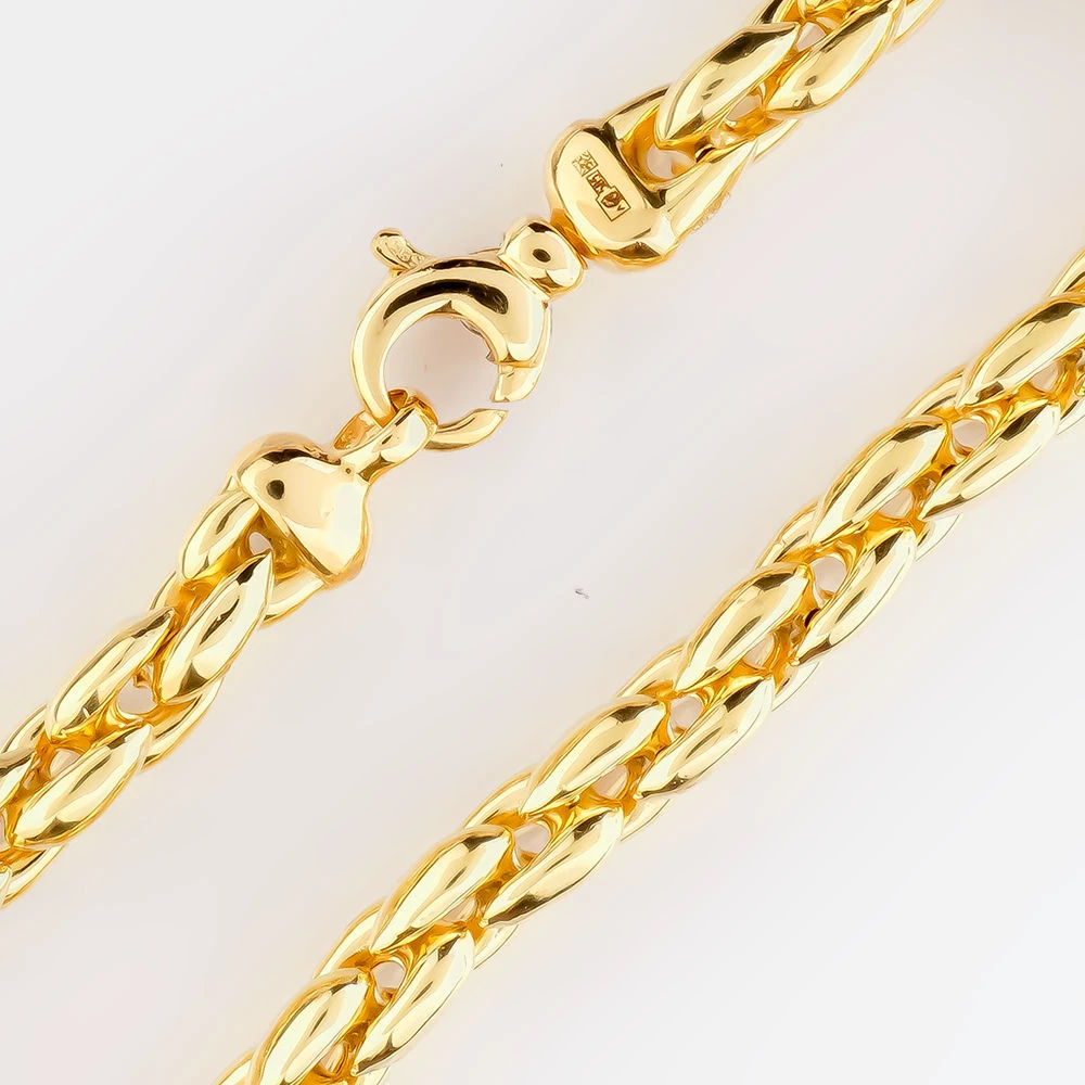 Браслет из желтого золота 585 пробы