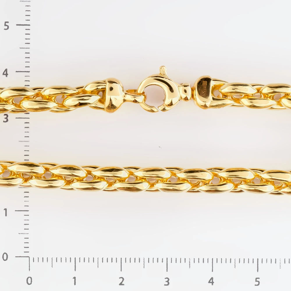 Браслет из желтого золота 585 пробы