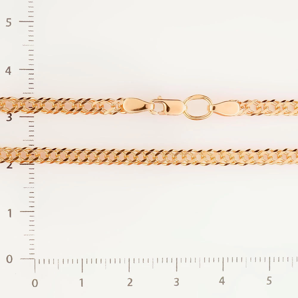 Браслет из красного золота 585 пробы