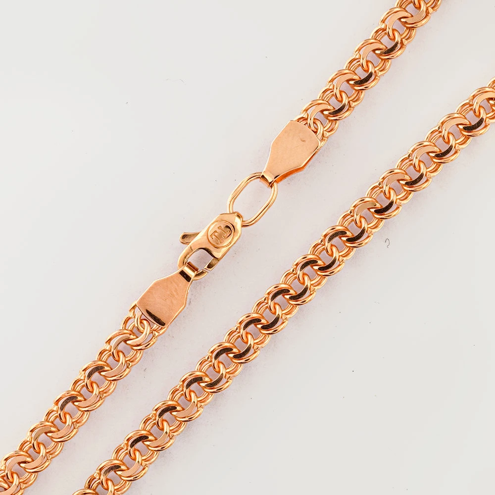 Браслет из красного золота 585 пробы