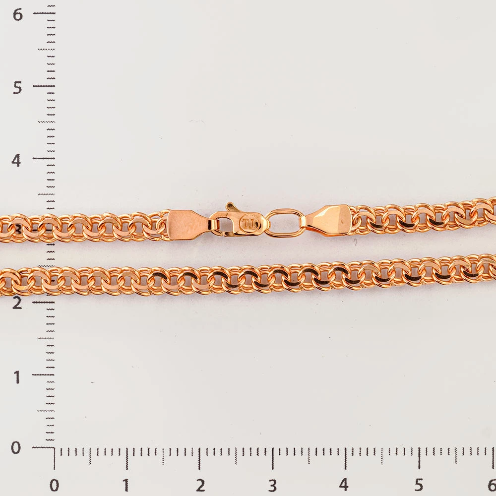 Браслет из красного золота 585 пробы