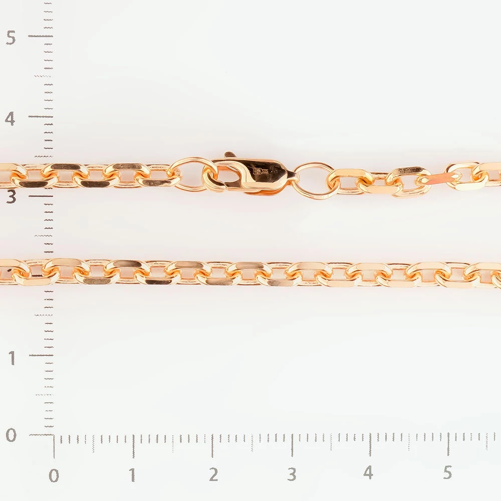 Браслет из красного золота 585 пробы