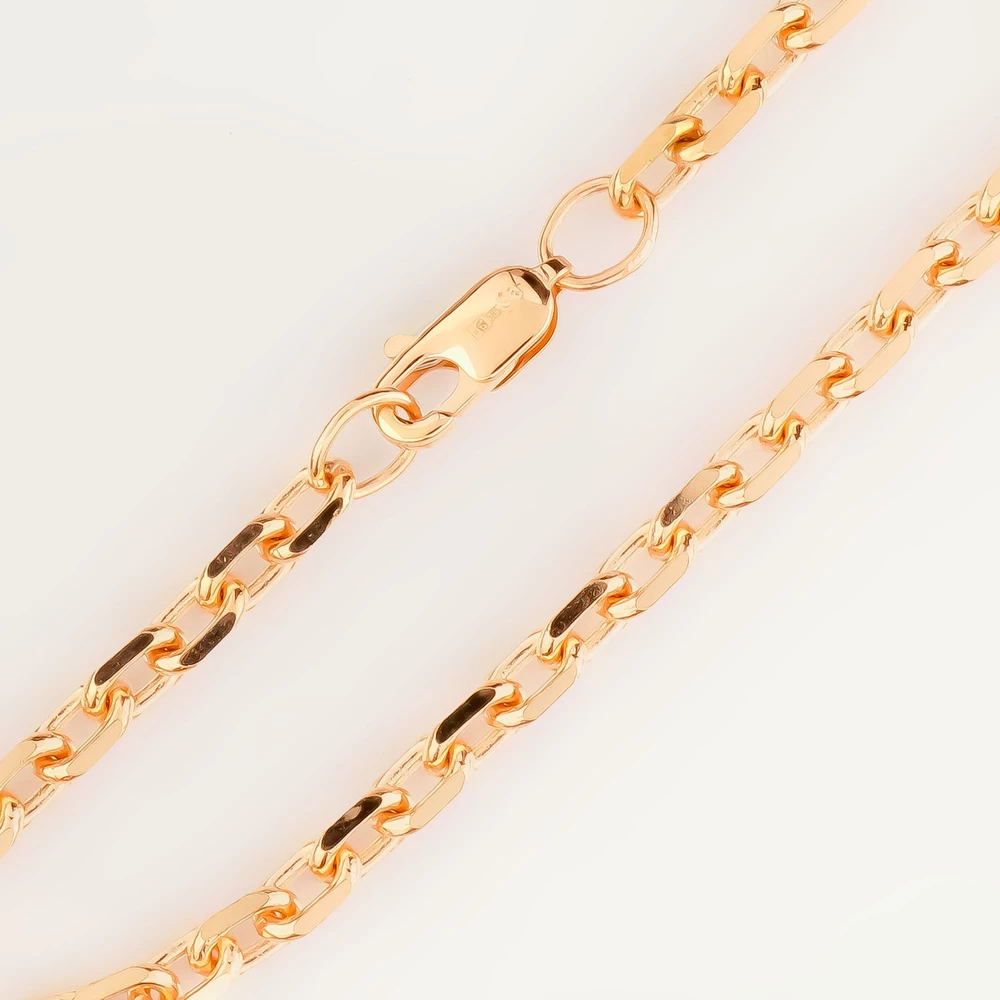 Браслет из красного золота 585 пробы