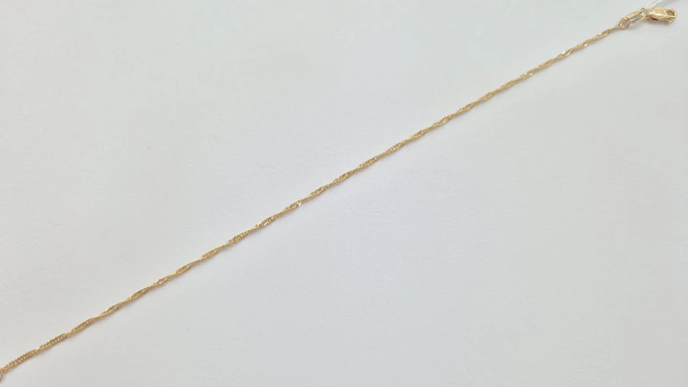 Браслет из желтого золота 750 пробы