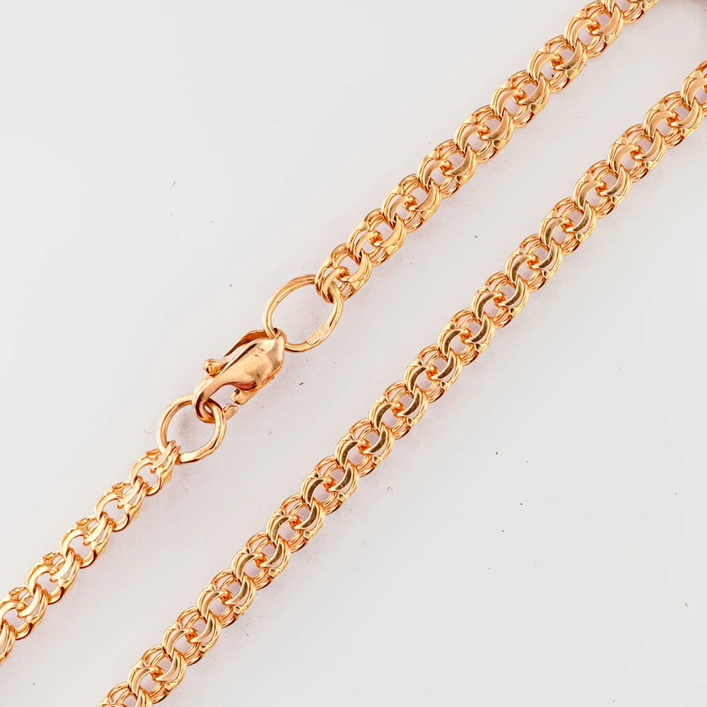 Браслет из красного золота 585 пробы