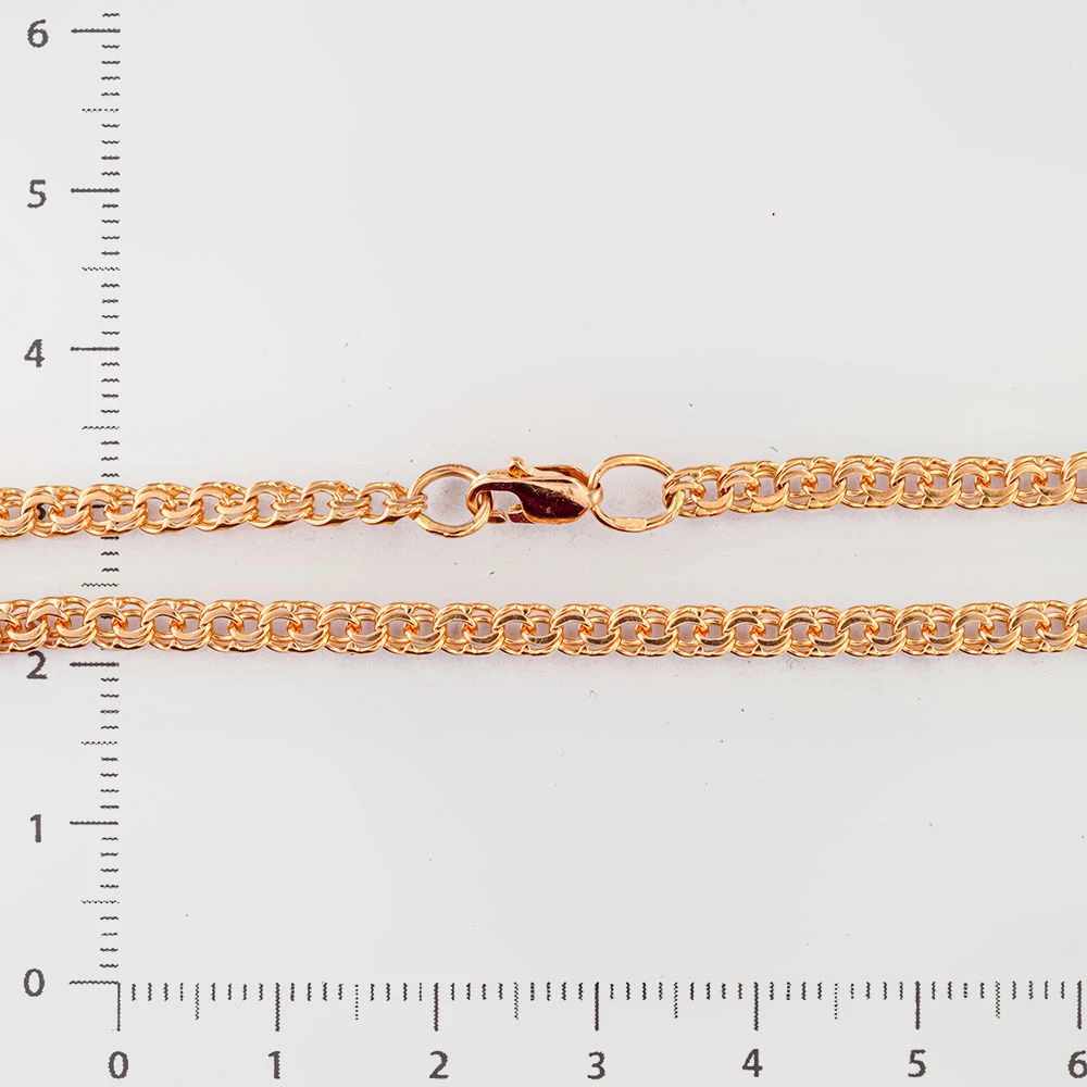 Браслет из красного золота 585 пробы