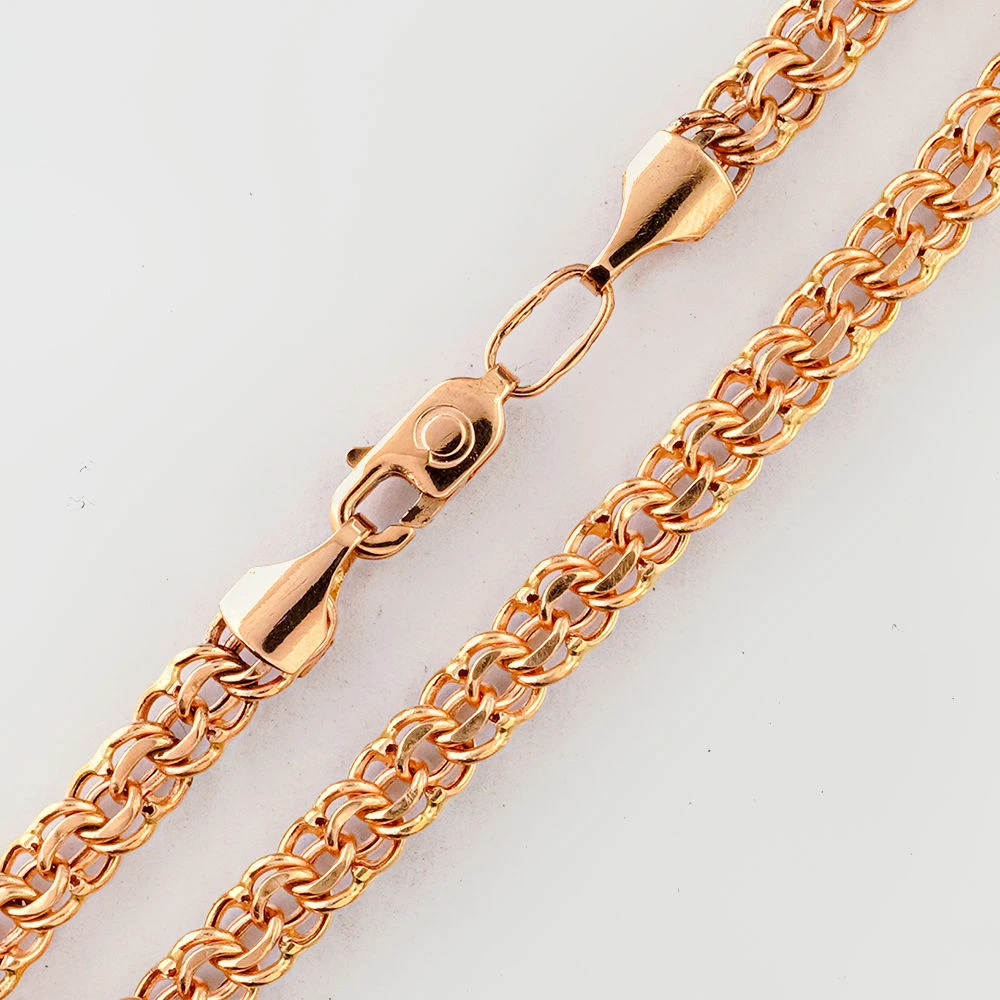 Браслет из красного золота 585 пробы