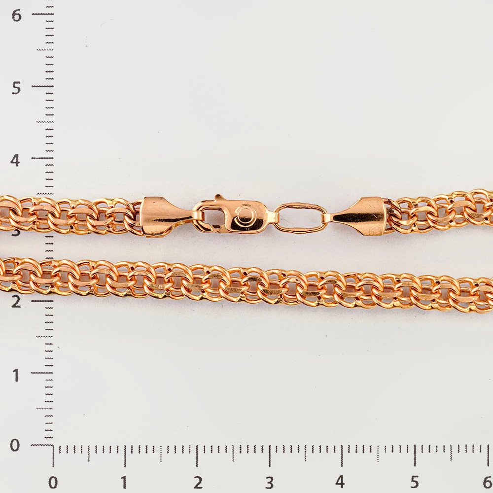 Браслет из красного золота 585 пробы