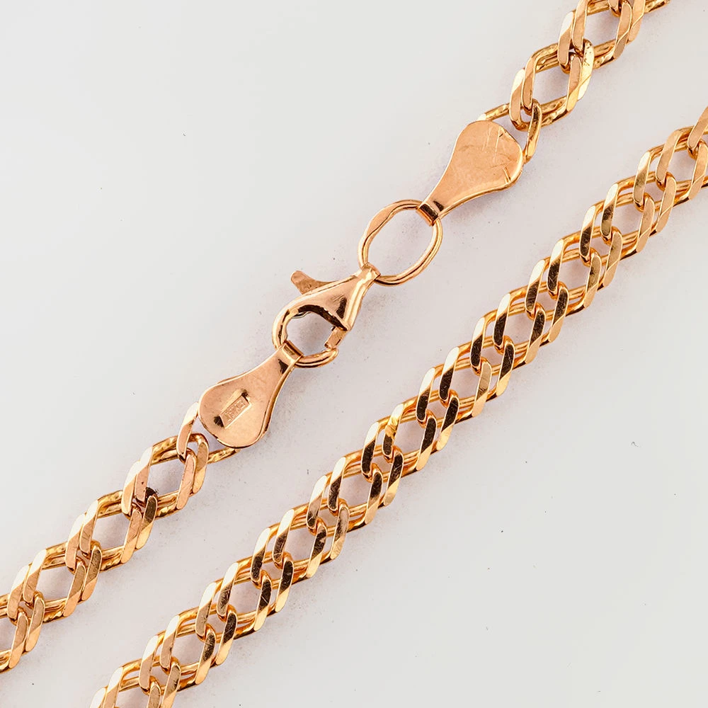 Браслет из красного золота 585 пробы