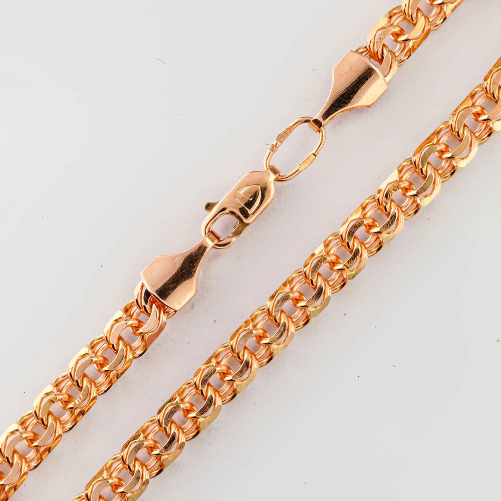 Браслет из красного золота 585 пробы