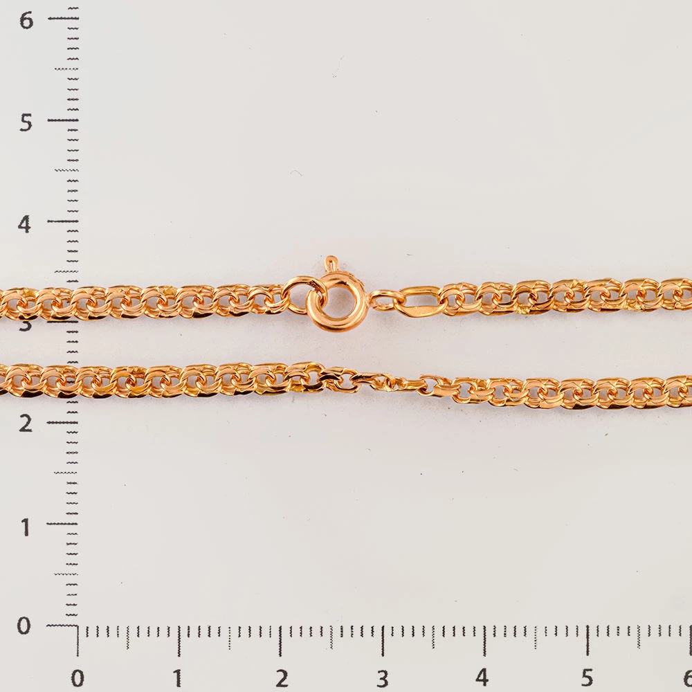 Браслет из красного золота 585 пробы