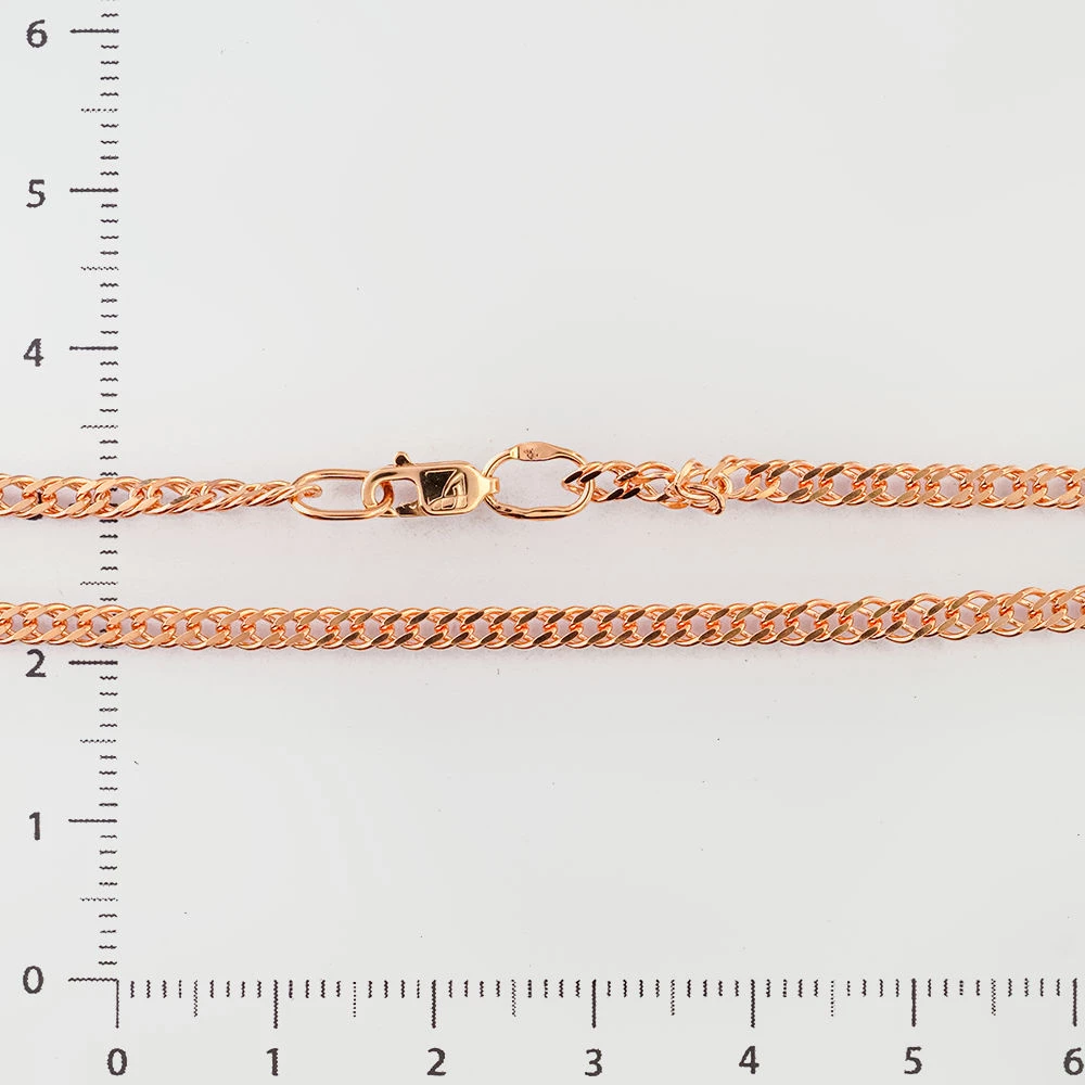 Браслет из красного золота 585 пробы