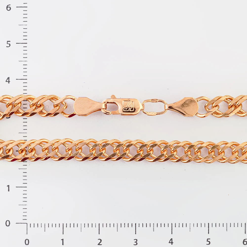 Браслет из красного золота 585 пробы