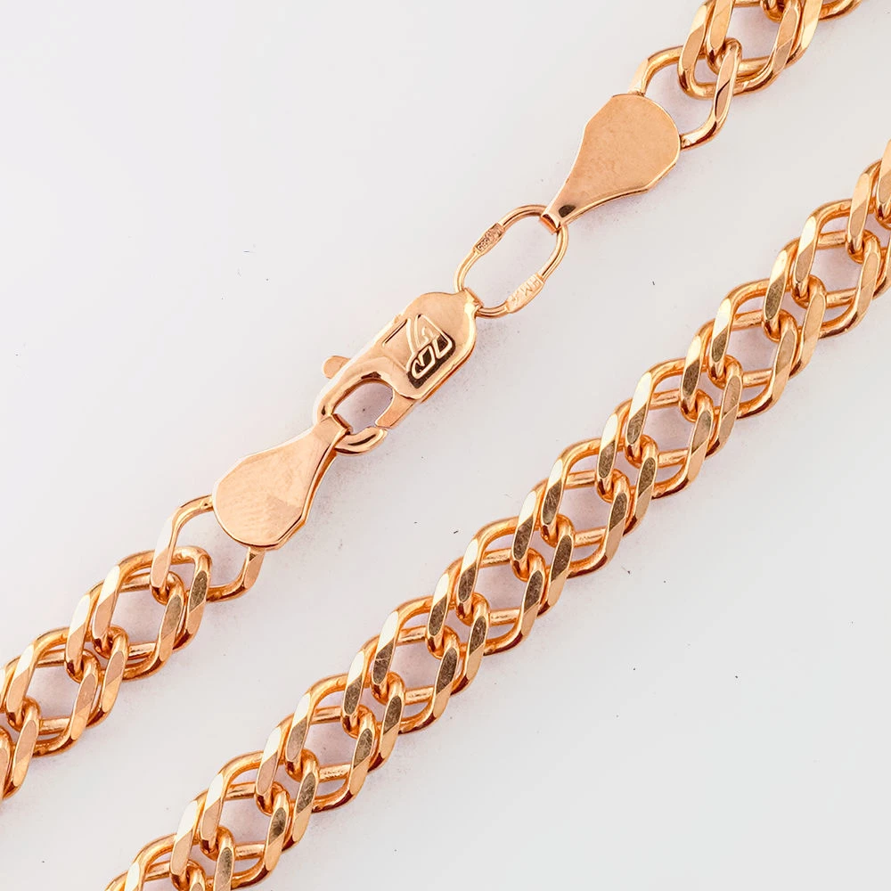 Браслет из красного золота 585 пробы