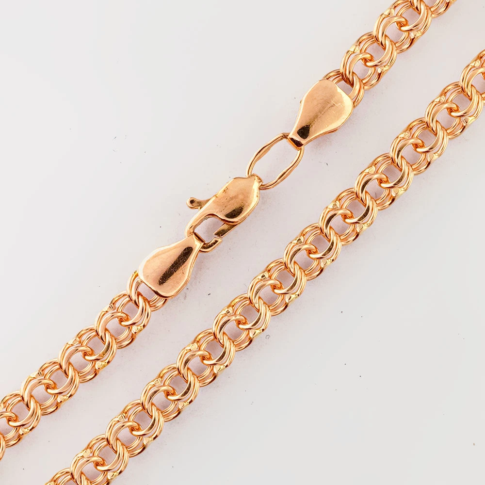 Браслет из красного золота 585 пробы