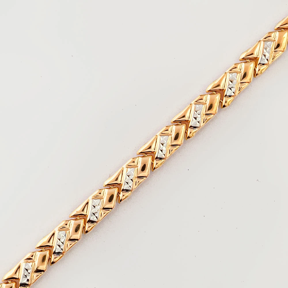 Браслет из красного золота 585 пробы