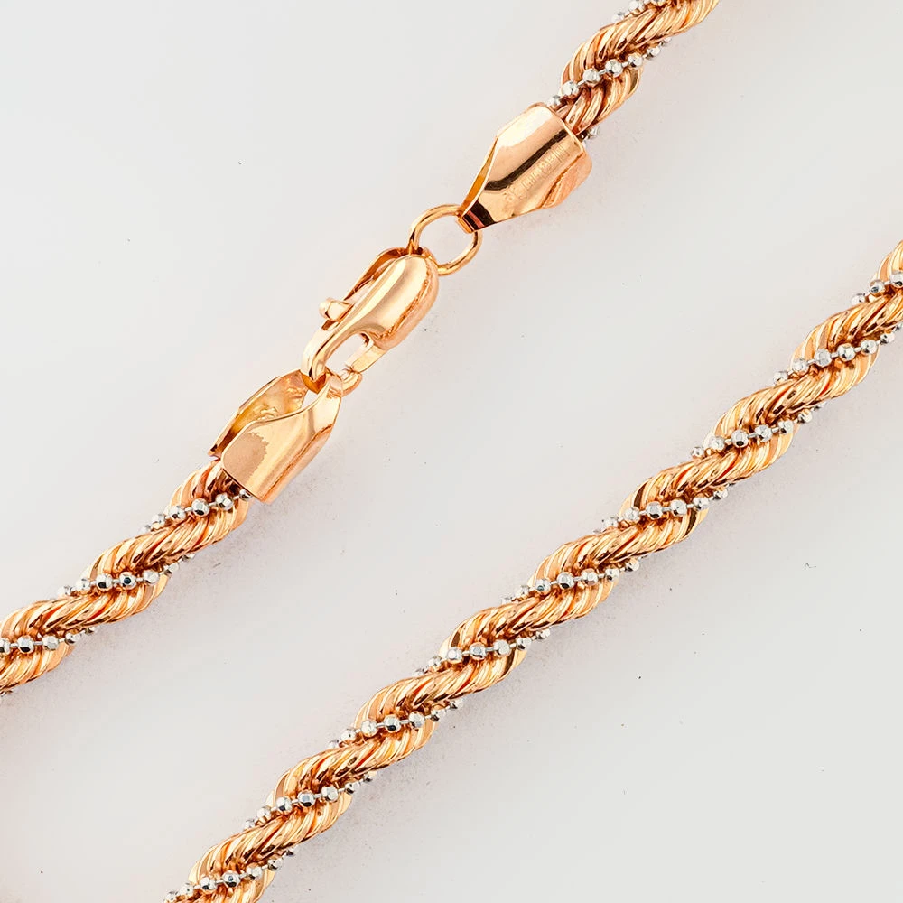 Браслет из красного золота 585 пробы