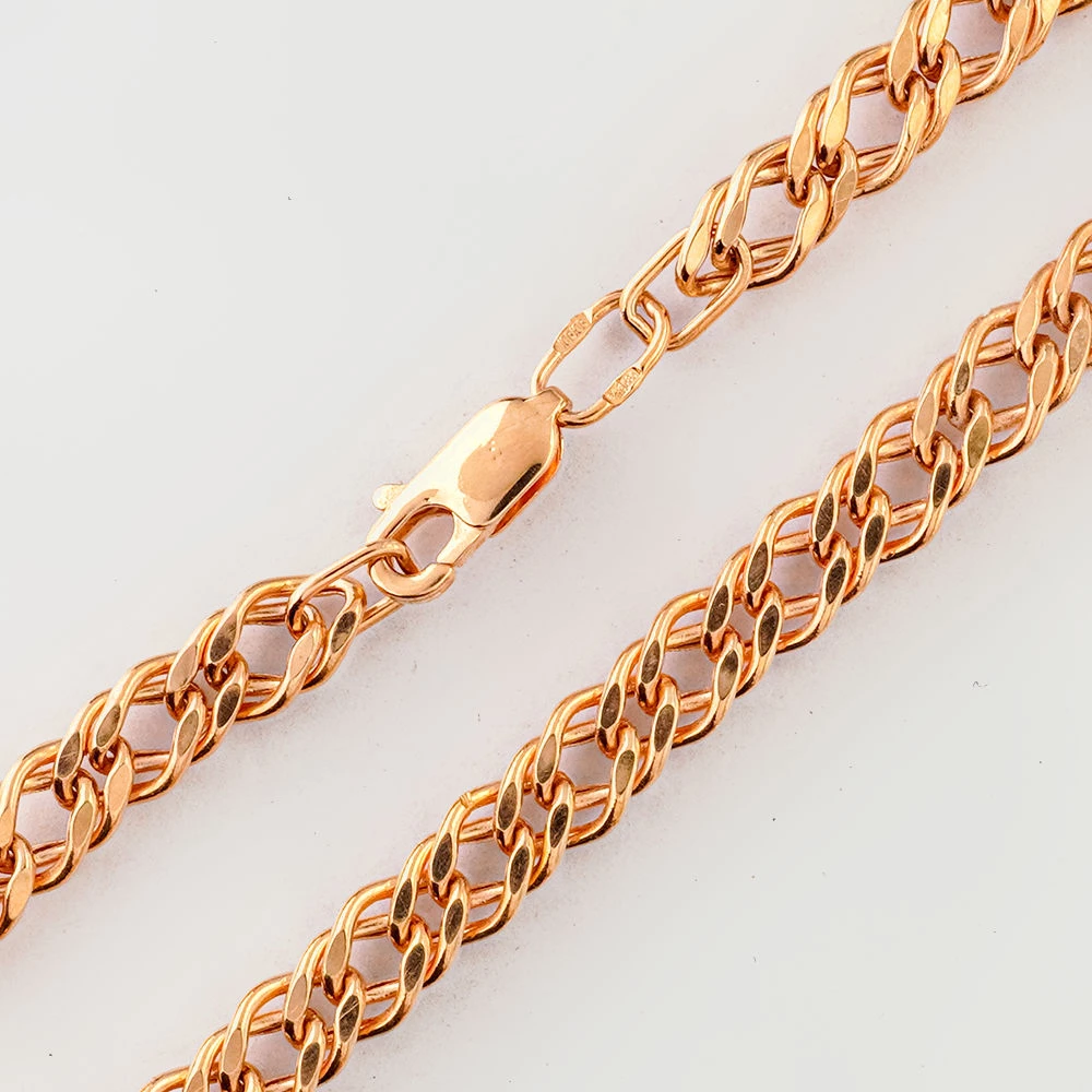 Браслет из красного золота 585 пробы