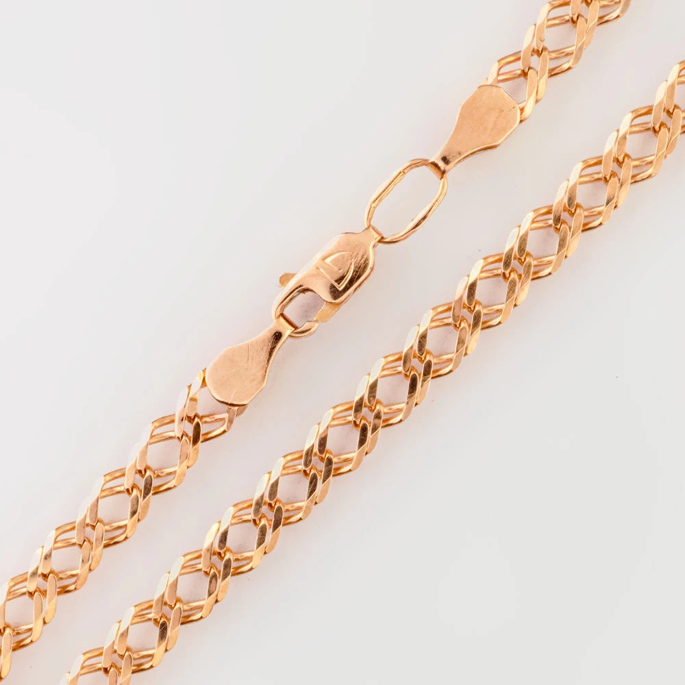 Браслет из красного золота 585 пробы