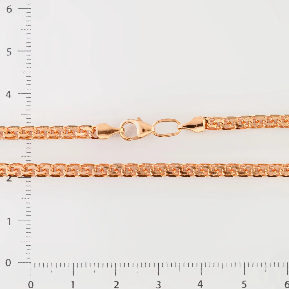 Браслет из красного золота 585 пробы