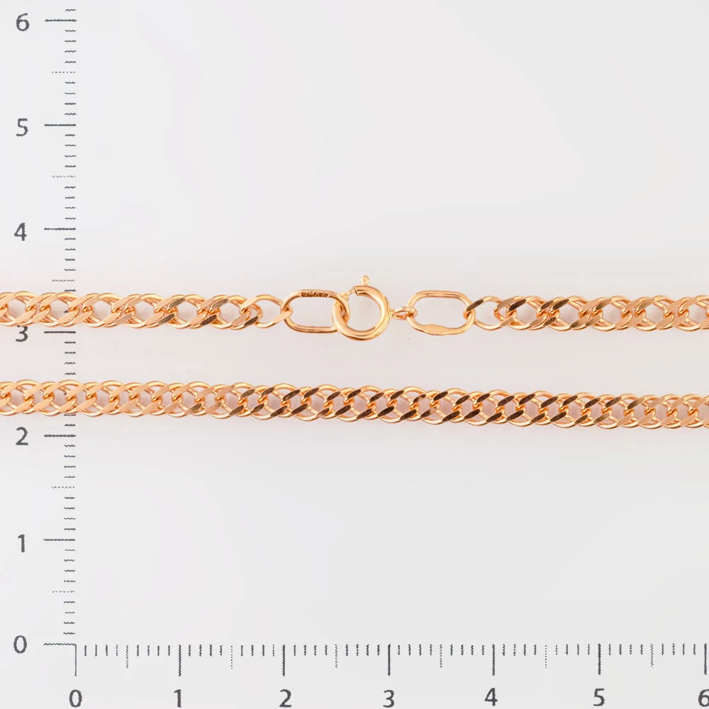 Браслет из красного золота 585 пробы