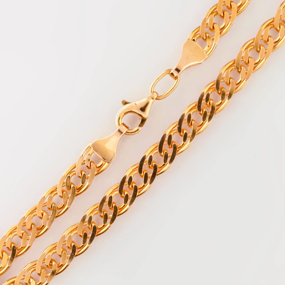 Браслет из красного золота 585 пробы