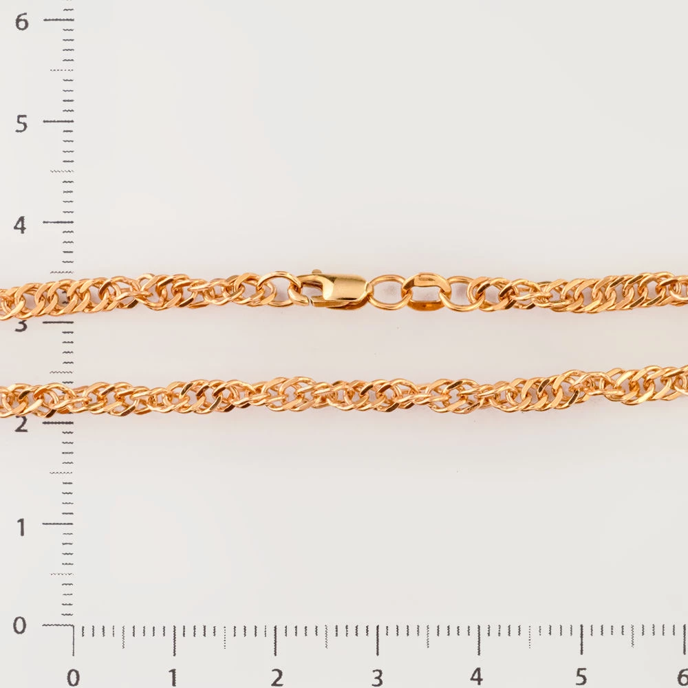 Браслет из красного золота 375 пробы