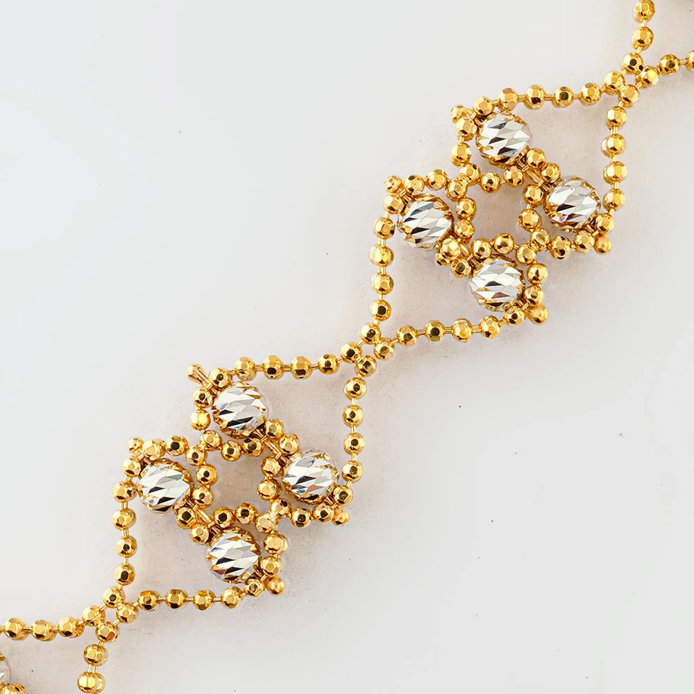 Браслет из желтого золота 585 пробы