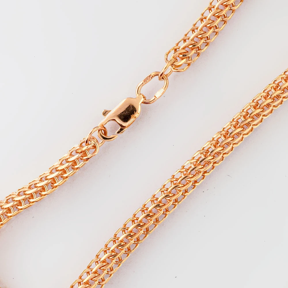 Браслет из красного золота 585 пробы