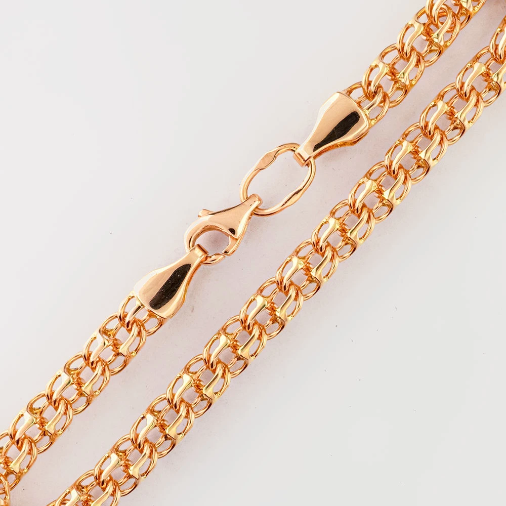 Браслет из красного золота 585 пробы