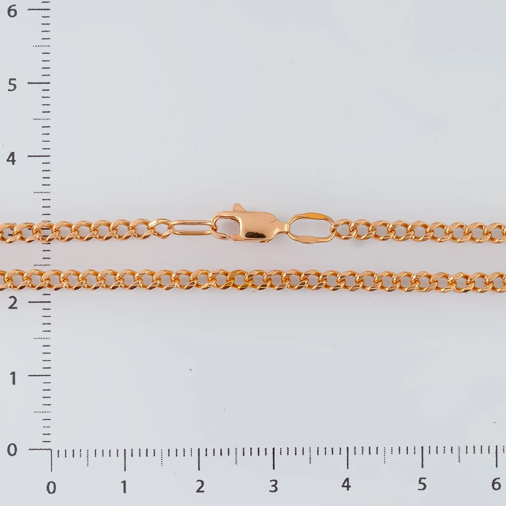 Браслет из красного золота 585 пробы