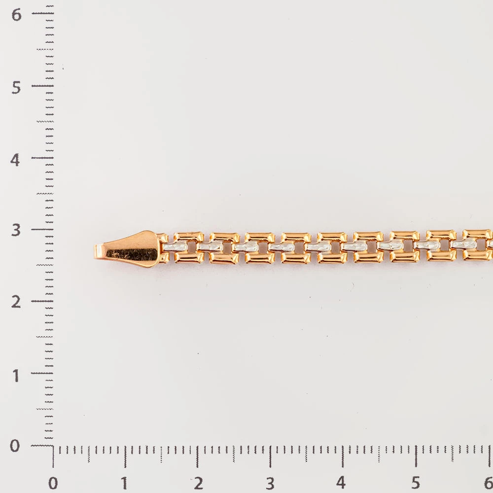 Браслет из красного золота 585 пробы