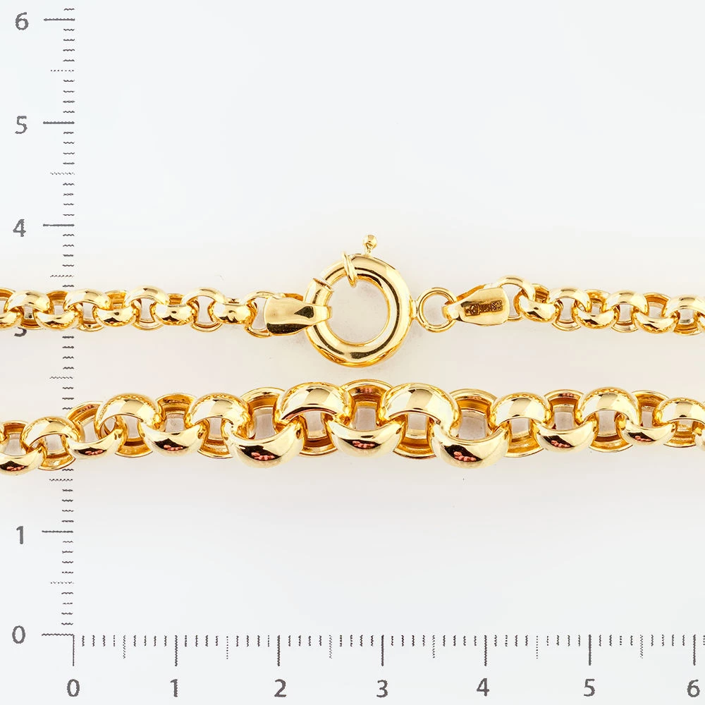 Браслет из желтого золота 585 пробы