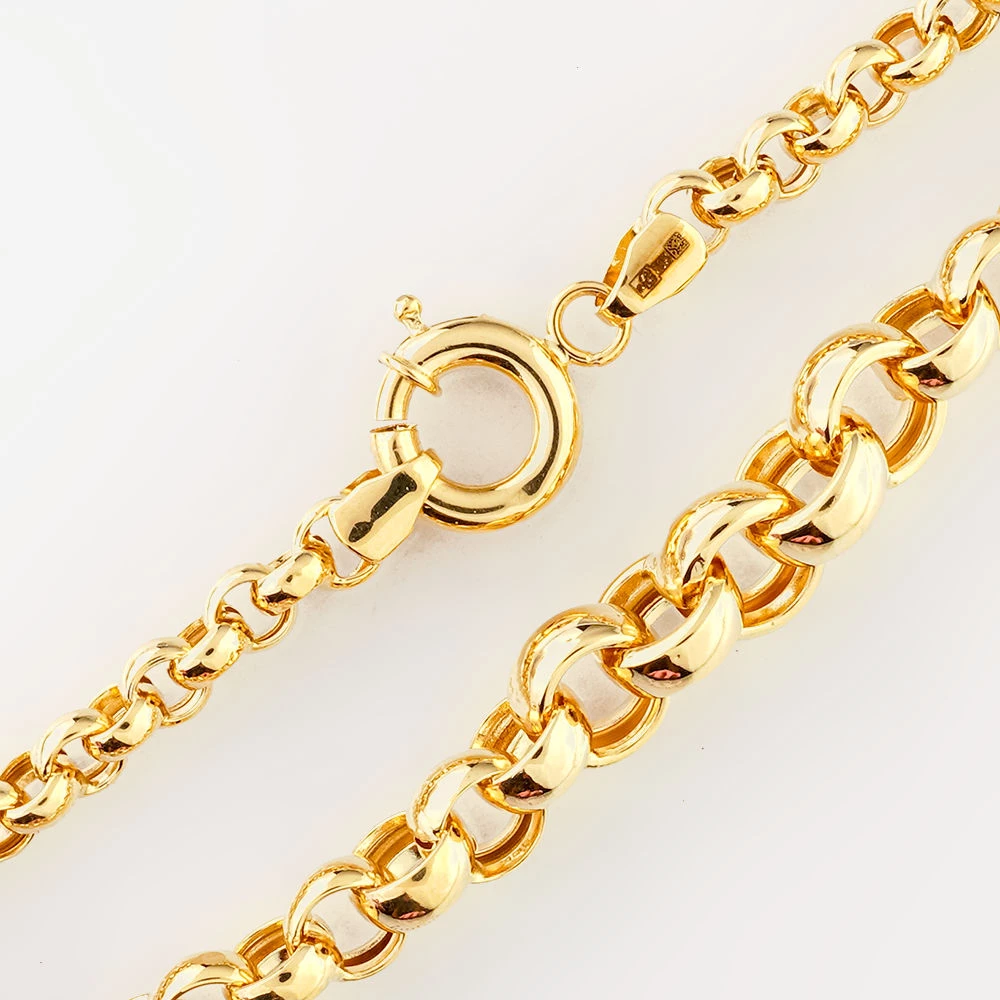 Браслет из желтого золота 585 пробы