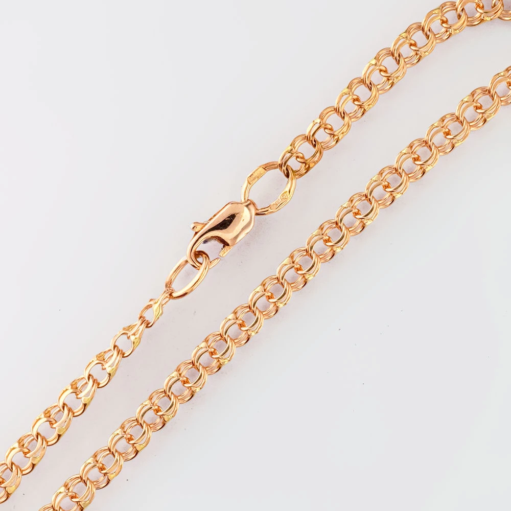 Браслет из красного золота 585 пробы