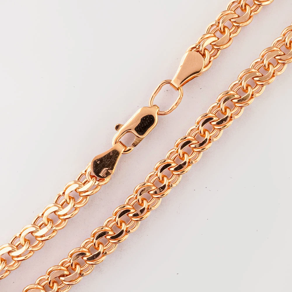 Браслет из красного золота 585 пробы