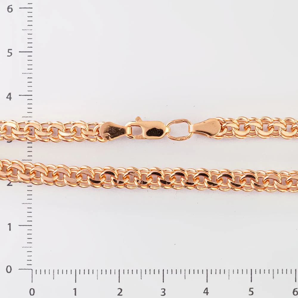 Браслет из красного золота 585 пробы