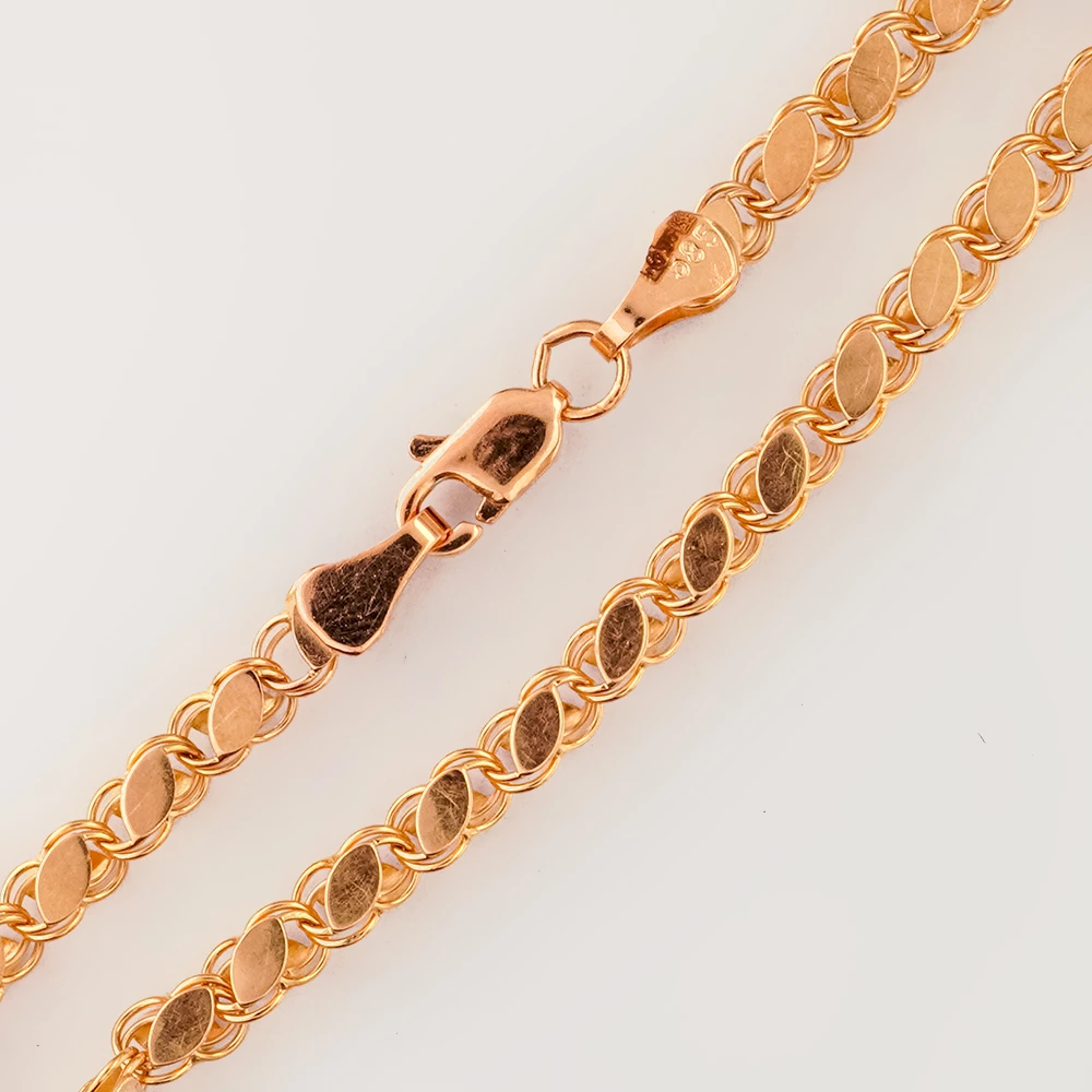 Браслет из желтого золота 585 пробы