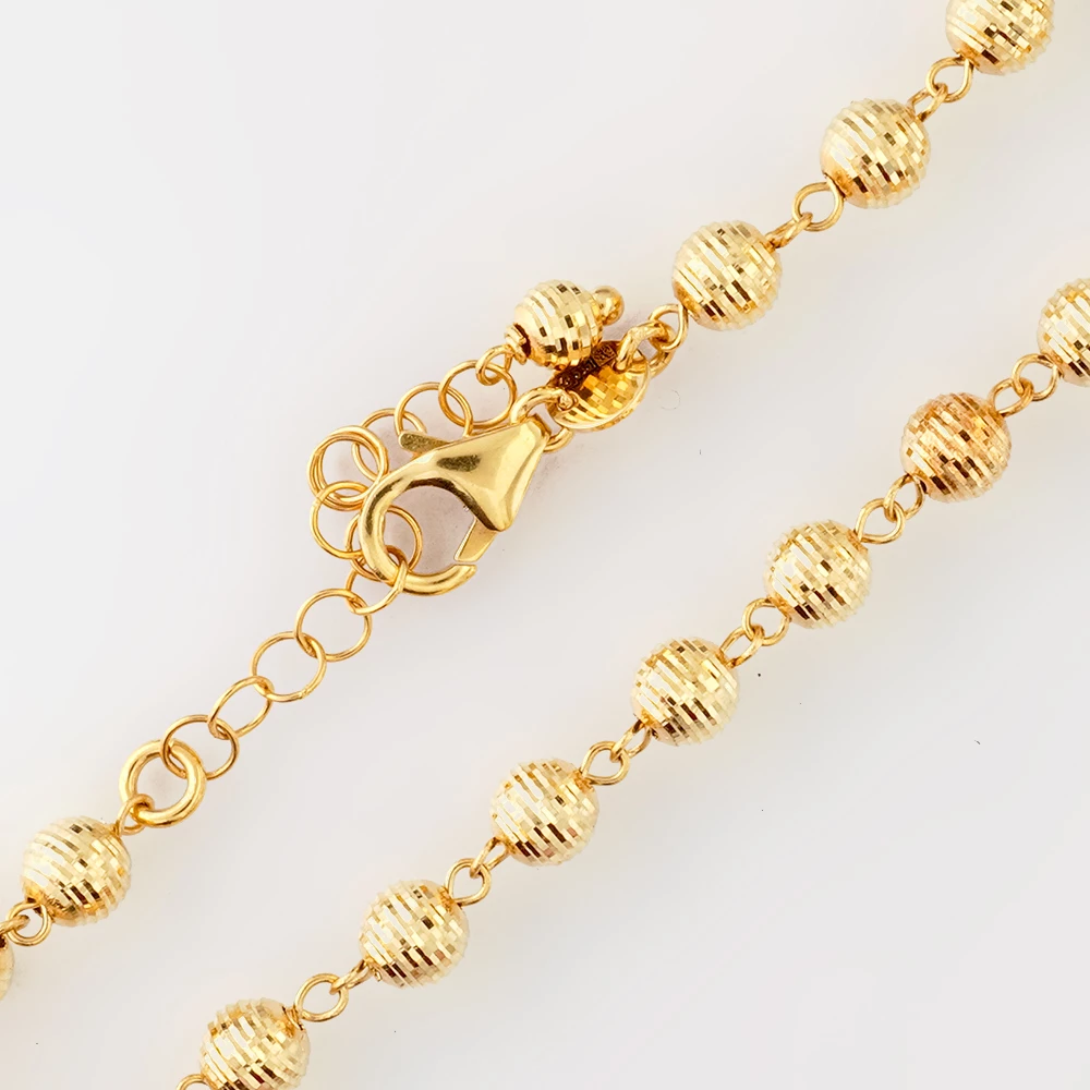 Браслет из желтого золота 585 пробы