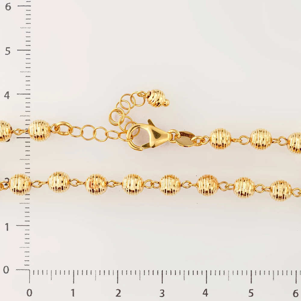 Браслет из желтого золота 585 пробы