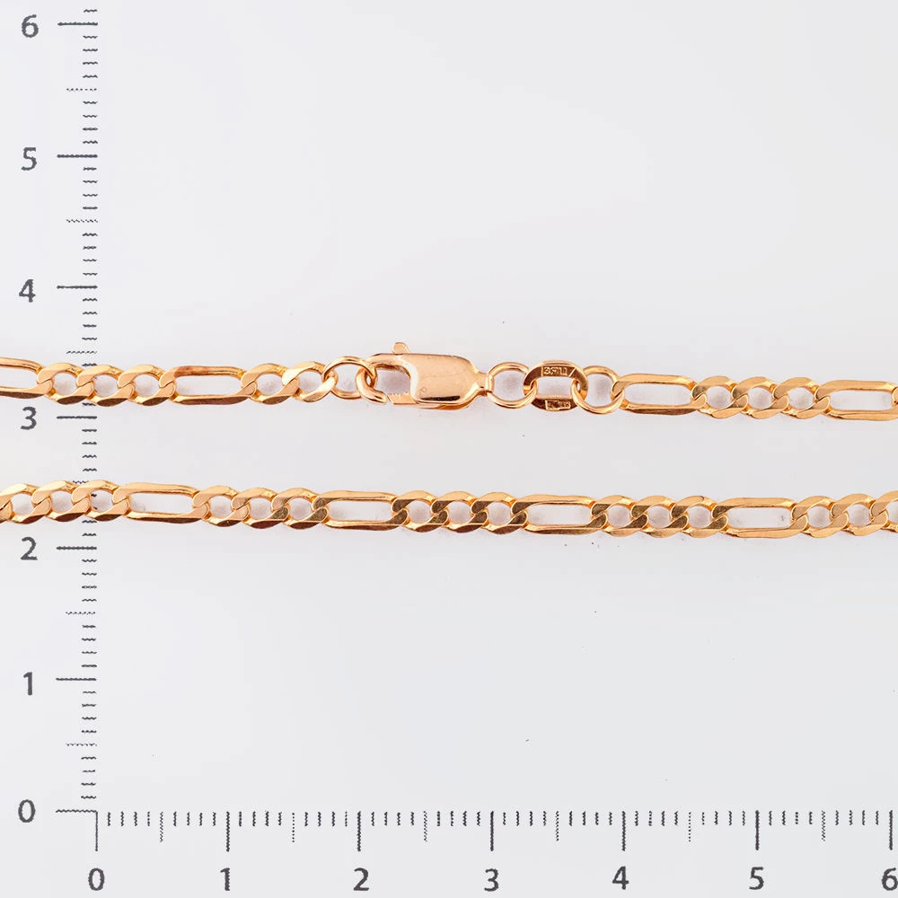 Браслет из красного золота 585 пробы