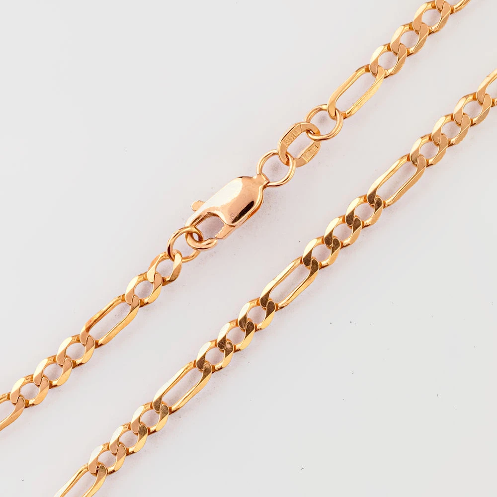 Браслет из красного золота 585 пробы