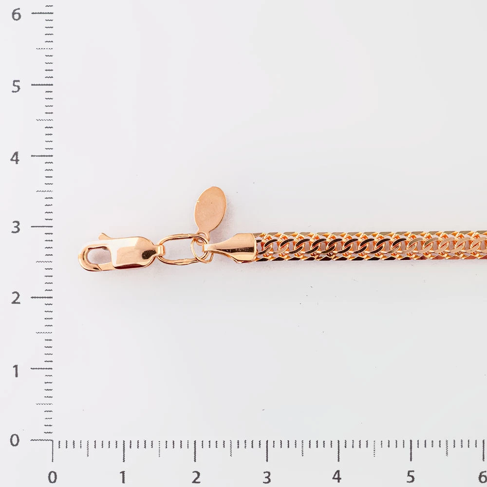 Браслет из красного золота 585 пробы