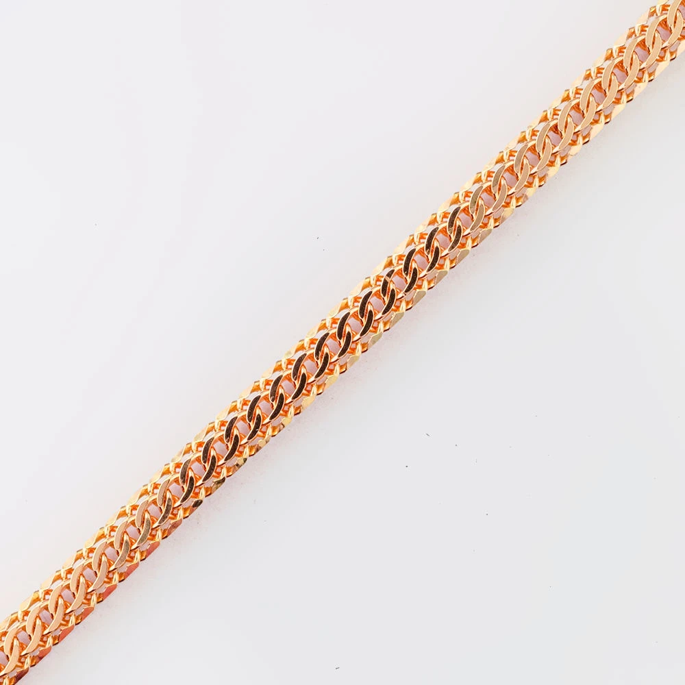 Браслет из красного золота 585 пробы