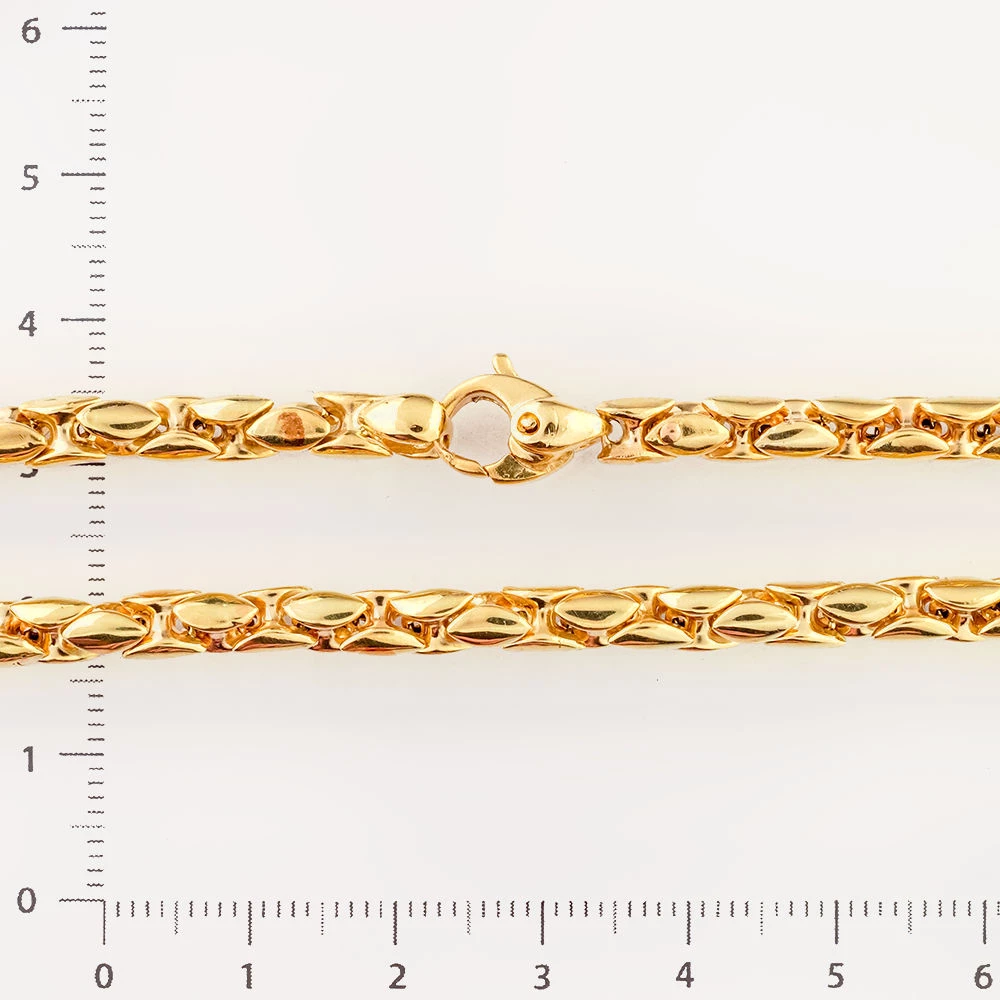 Браслет из желтого золота 585 пробы