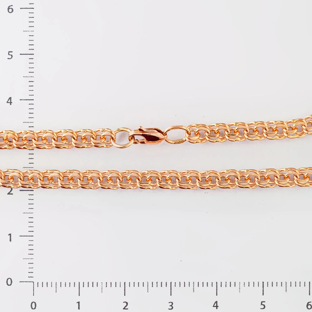 Браслет из красного золота 585 пробы